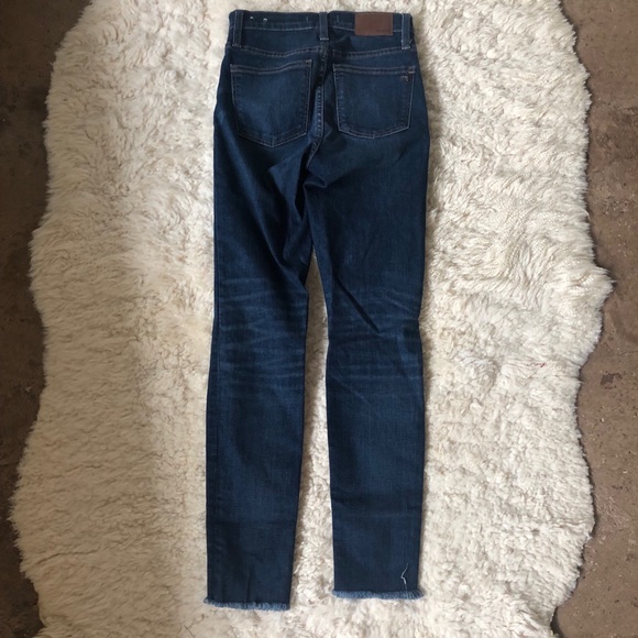 Madewell 9” High-Rise Skinny Jeans: Destructed - Picture 7 of 7